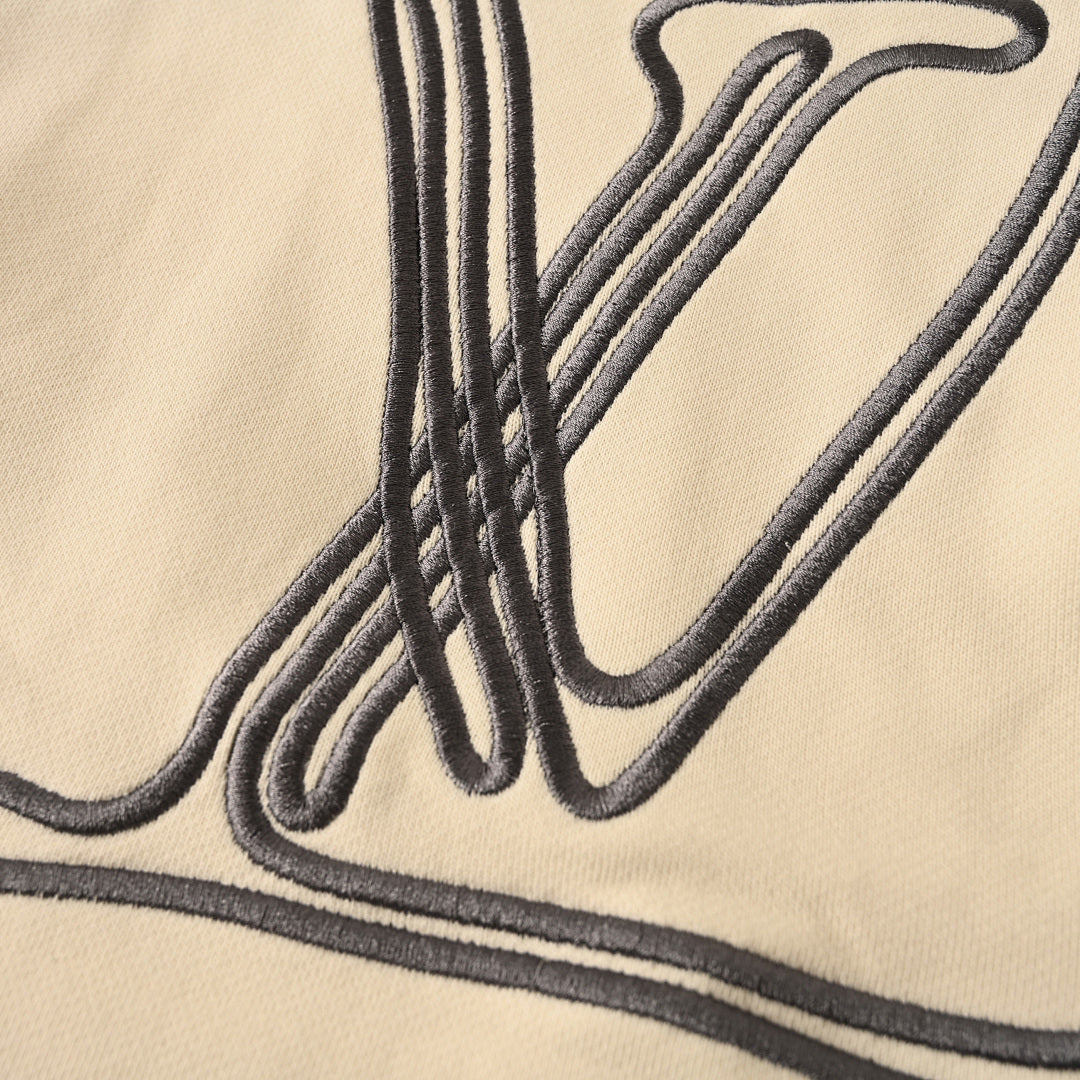 Louis Vuitton Monogram Jacquard Cotton Hoodie – Iconic LV Streetwear Essential