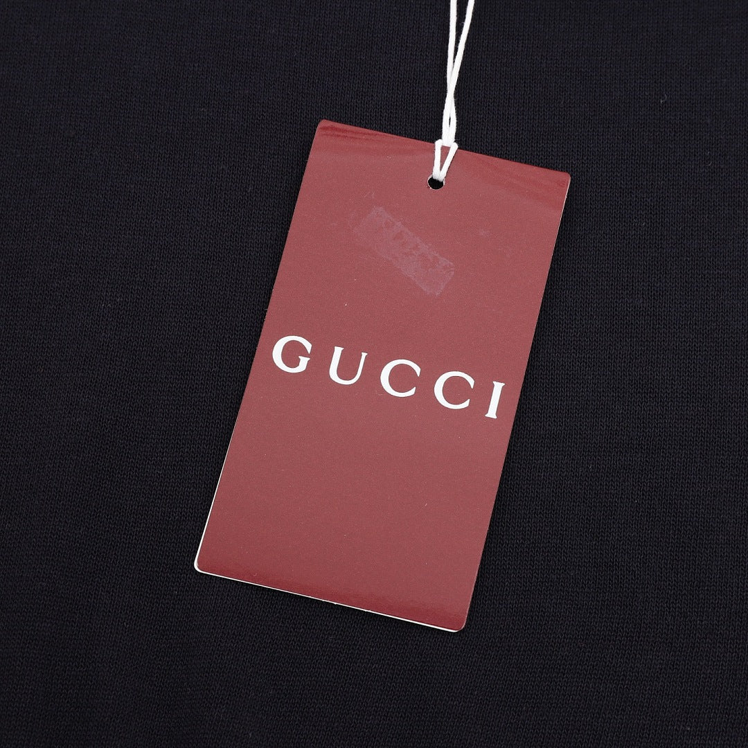Gucci Letter Intarsia-Knit Ice Silk Linen T-Shirt 2026