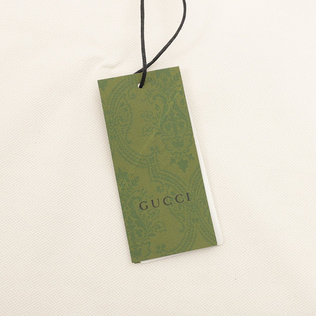 Gucci Double G Embroidered Cotton Piqué Polo Shirt 2026
