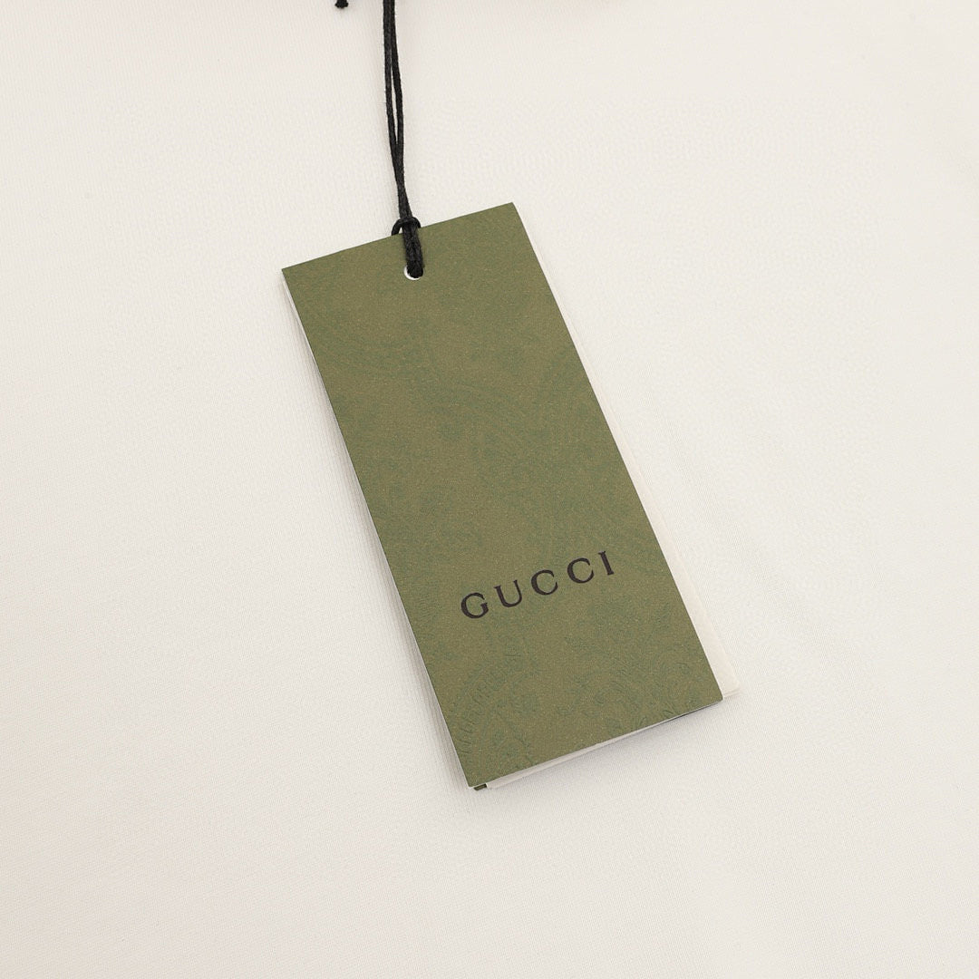 Gucci Belt-Print Short-Sleeve Top 2026
