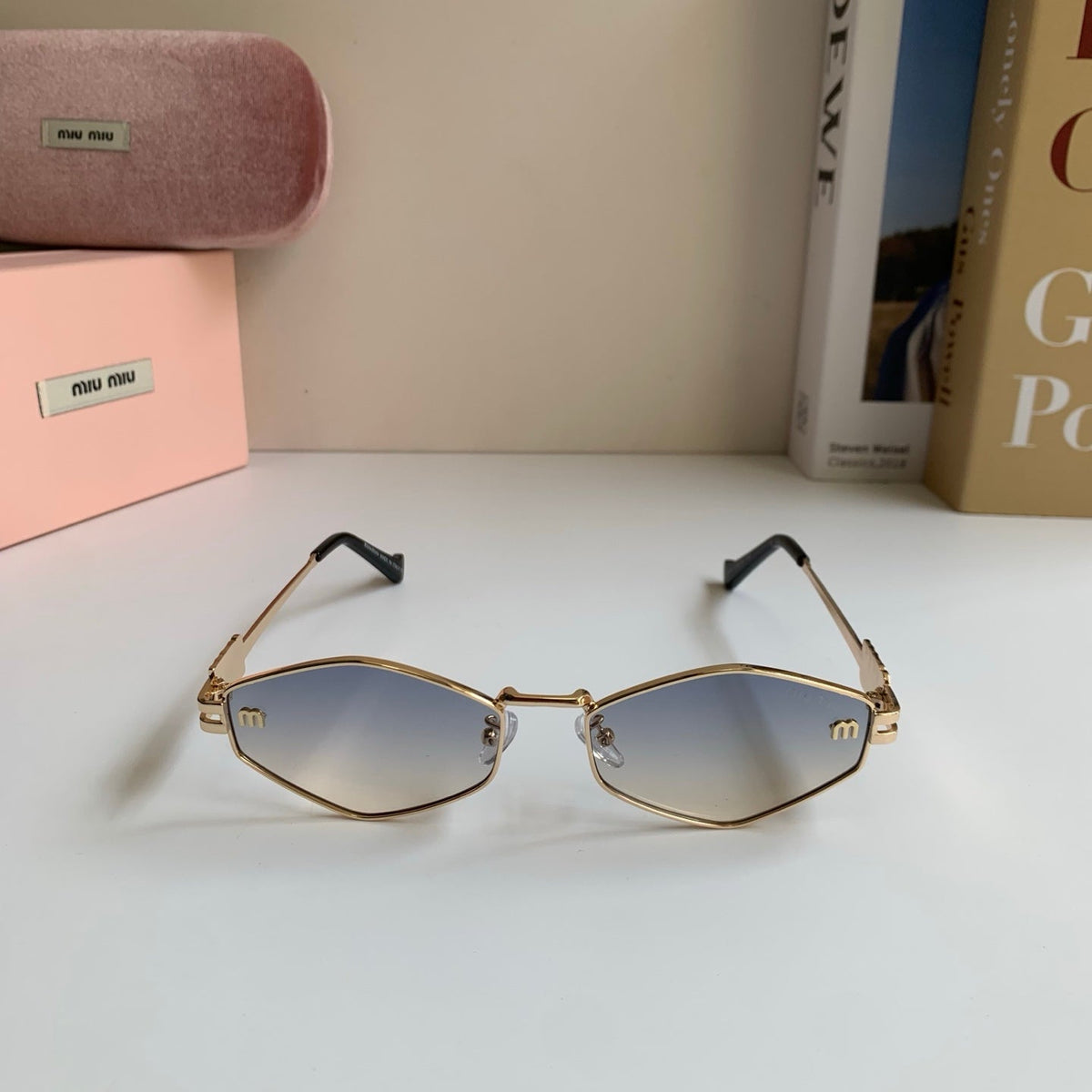 Miu Miu 2026 Acetate & Metal Square Frame Glasses