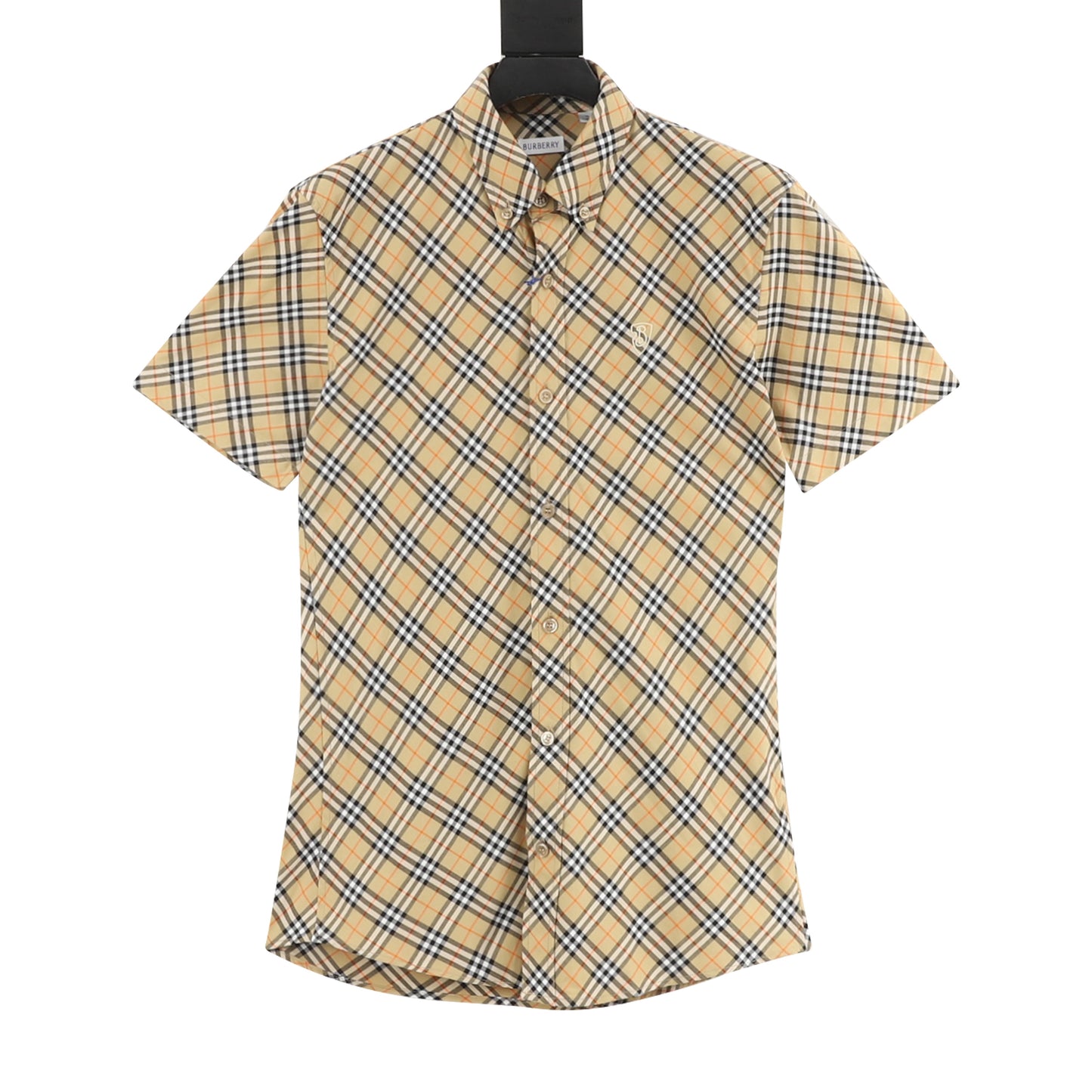 Burberry Shield Emblem Vintage Check Short-Sleeve Shirt