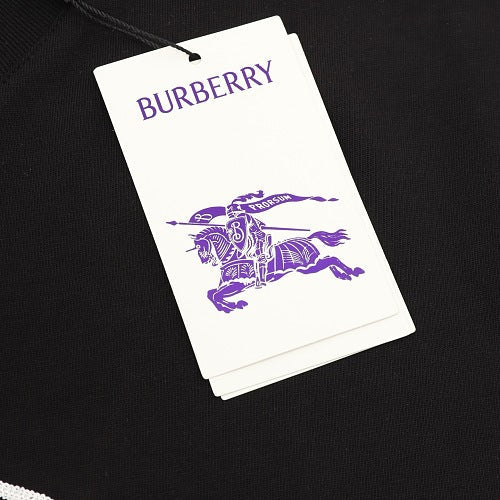 Burberry Oval House Check Equestrian Knight Embroidered Tee
