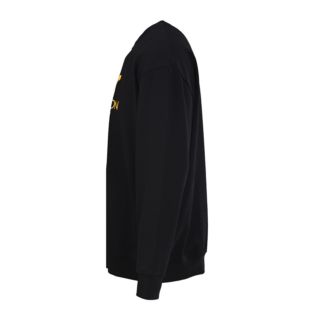 Louis Vuitton Oversized Gold LV Logo Crewneck Sweatshirt