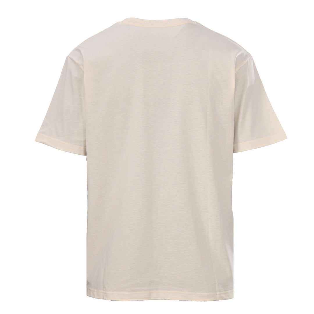 Gucci GG Monogram Bear Embroidery Appliqué Cotton T-Shirt 2026