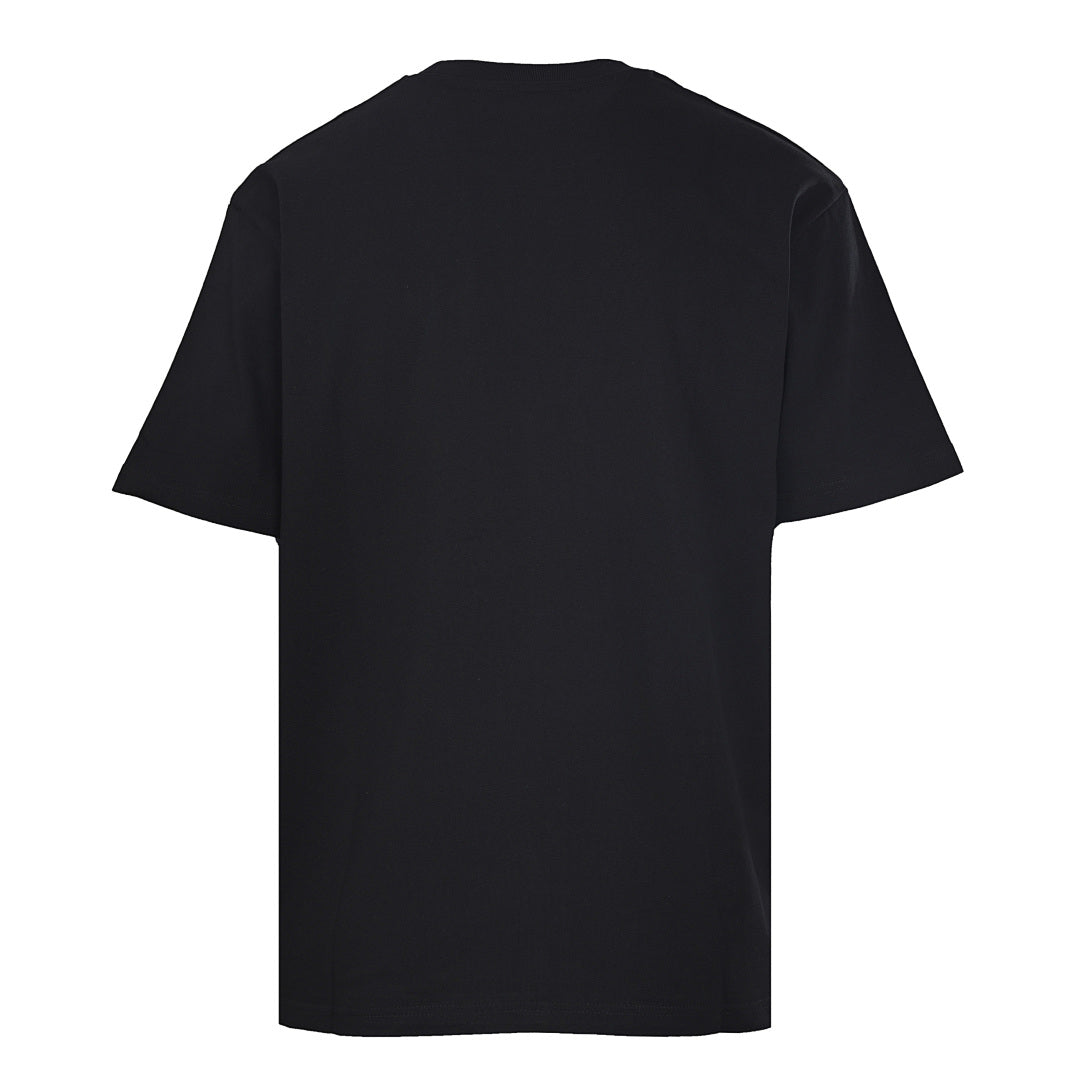 Gucci GG Monogram Bear Embroidery Appliqué Cotton T-Shirt 2026