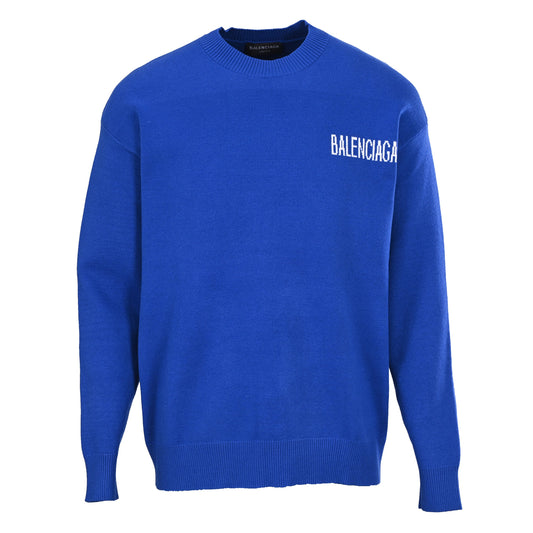 Balenciaga Political Campaign Logo Knit Sweatshirt 2026