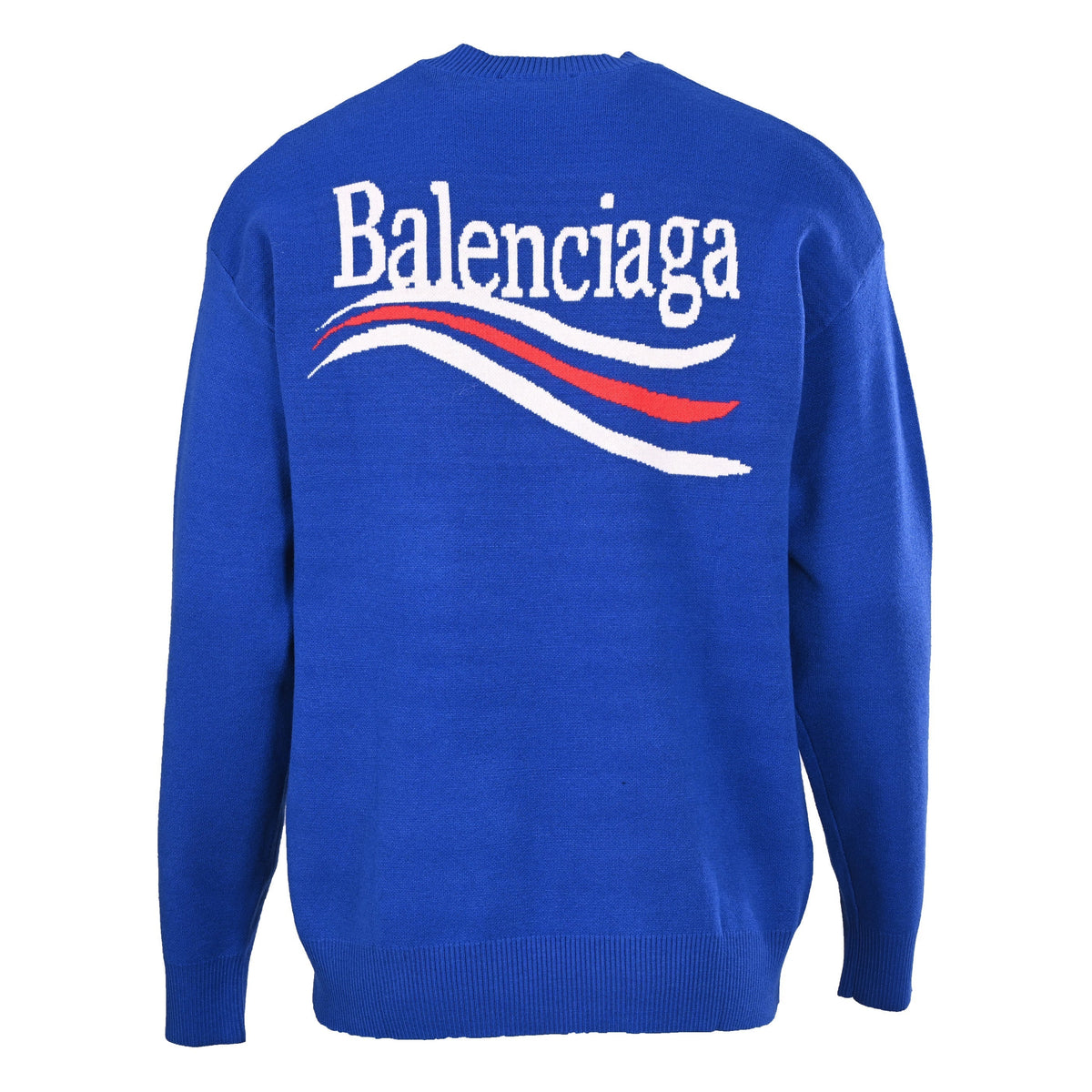 Balenciaga Political Campaign Logo Knit Sweatshirt 2026