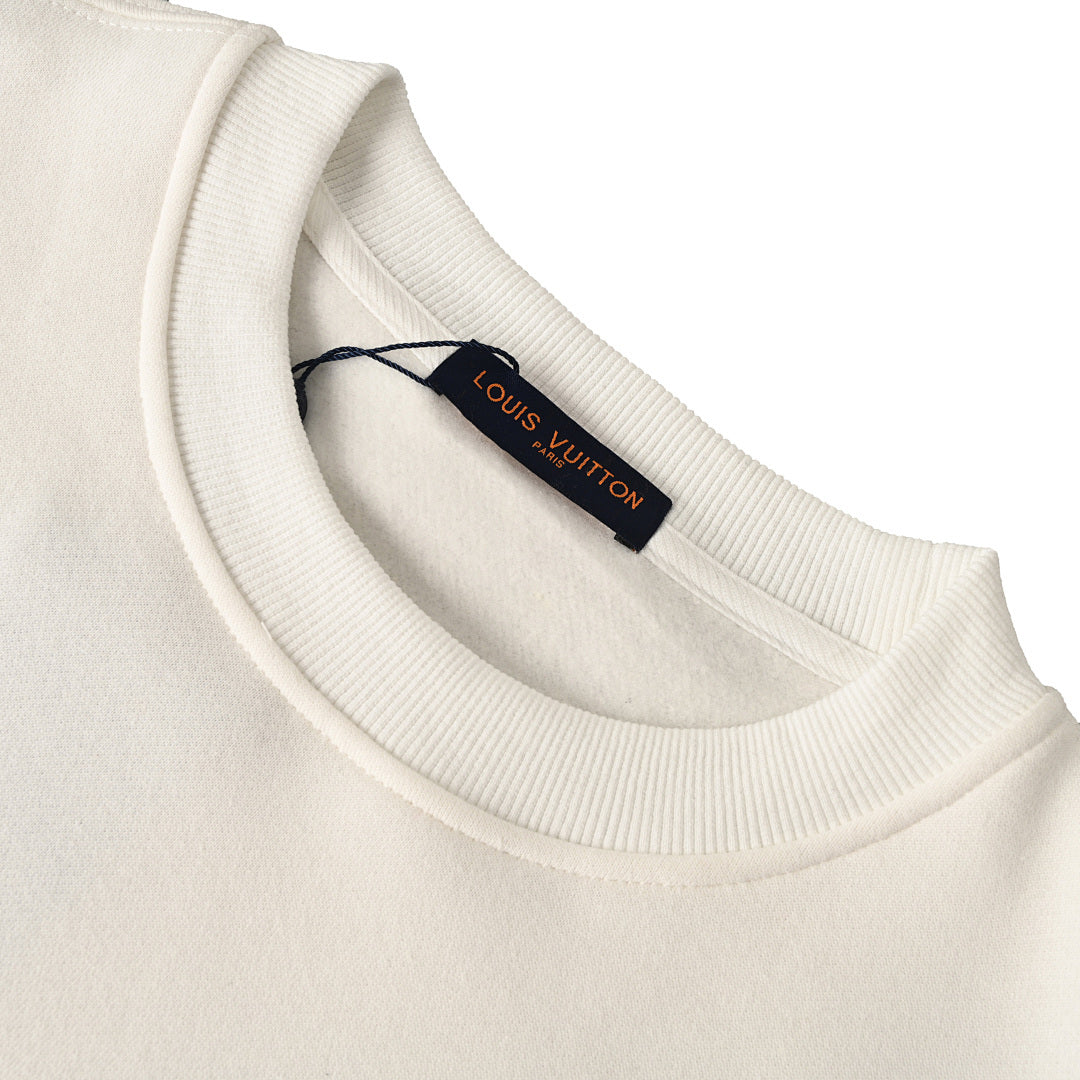 Louis Vuitton Premium Monogram Jacquard Cotton Sweatshirt