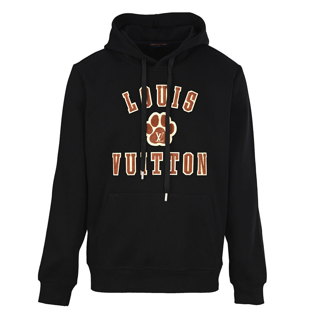 Louis Vuitton Monogram Jacquard Cotton Hoodie – Luxe LV Everyday Comfort