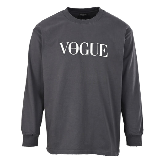 Balenciaga x Vogue Logo Long Sleeve T-Shirt 2026