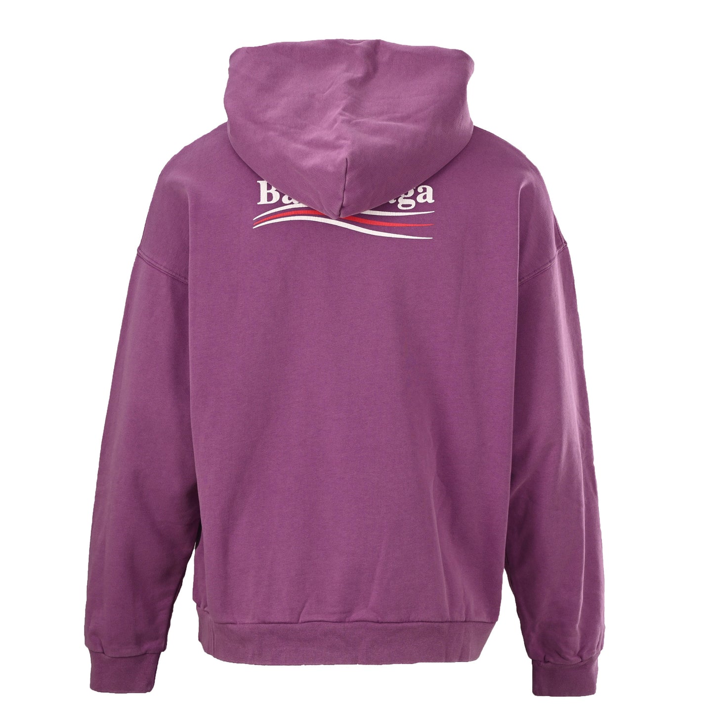 Balenciaga Political Campaign Logo Oversized Hoodie 2026