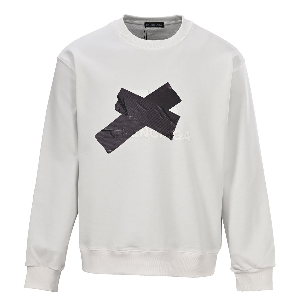 Balenciaga Tape X Logo Crewneck Sweatshirt 2026