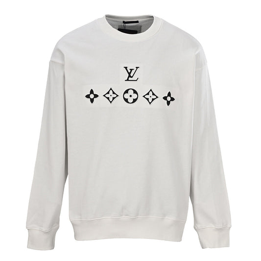 Louis Vuitton Monogram Jacquard Cotton Sweatshirt – Classic Fit