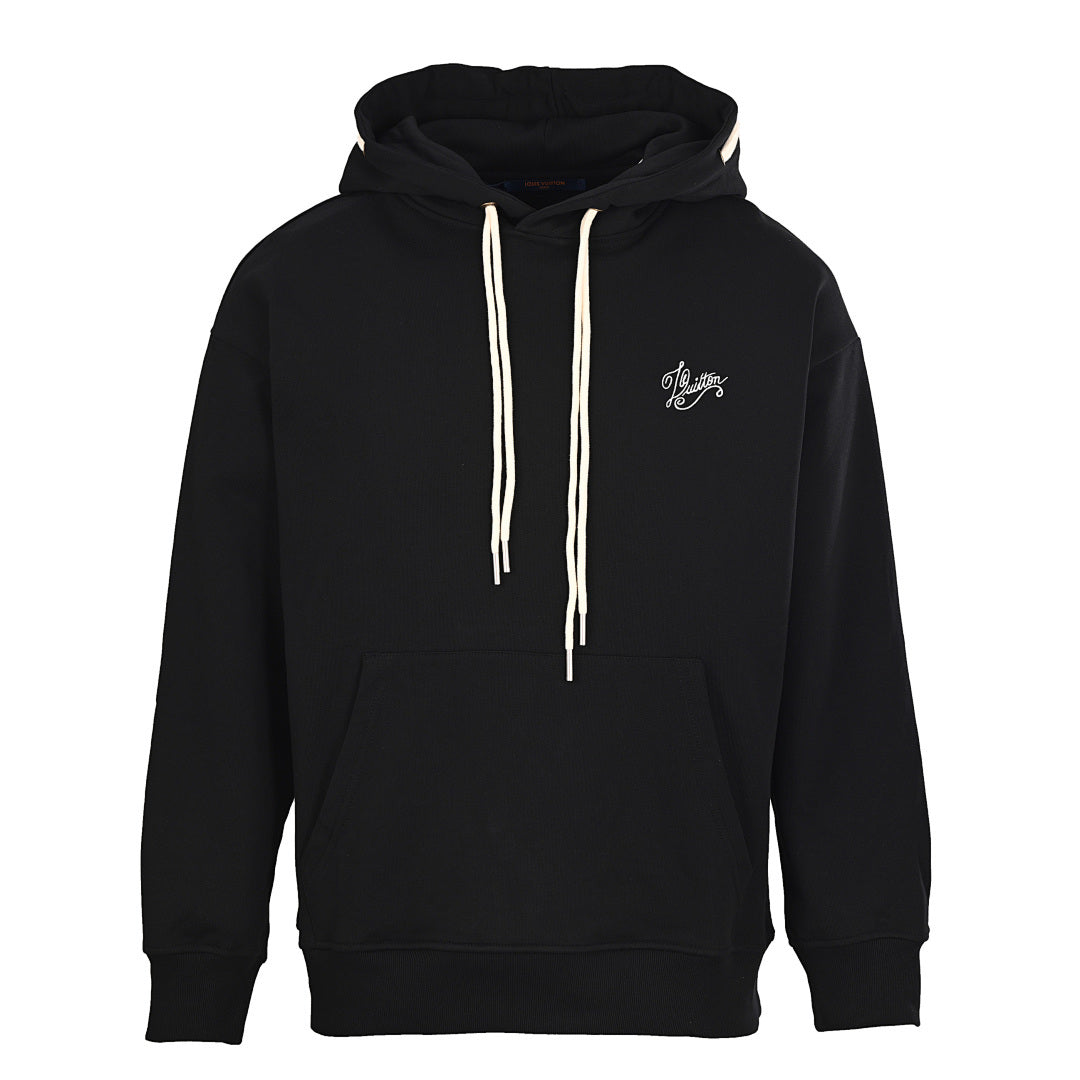 Louis Vuitton Monogram Jacquard Cotton Hoodie – Classic LV Heritage Comfort