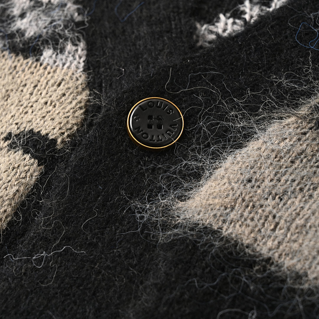 Louis Vuitton Monogram Jacquard Cotton Sweatshirt – Effortless Luxury Everyday