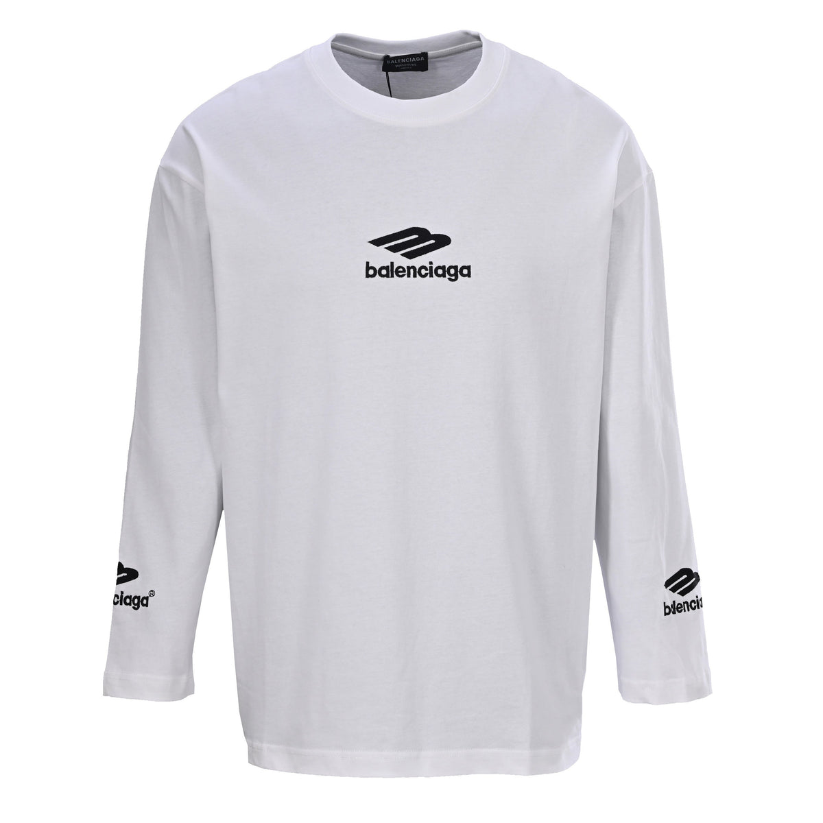 Balenciaga 3B Sports Icon Logo Long Sleeve T-Shirt 2026