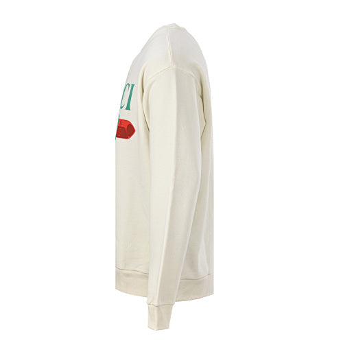 Gucci Lipstick Motif Print Crewneck Sweatshirt 2026
