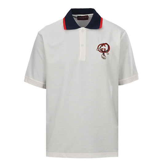 Gucci Classic Double-G Embroidered Polo Shirt 2026
