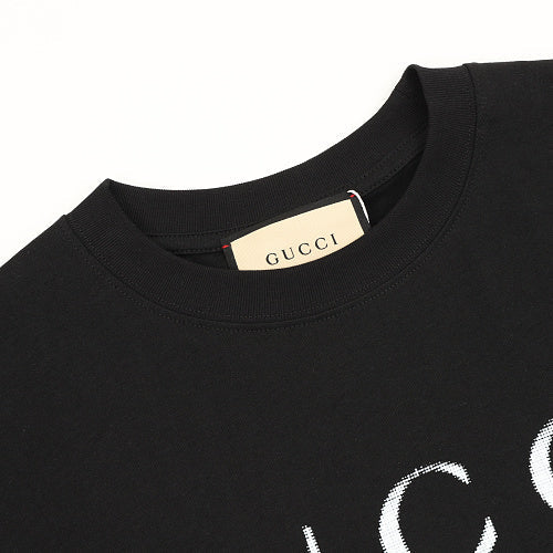 Gucci Gradient Belt Print Heavyweight Cotton T-Shirt 2026