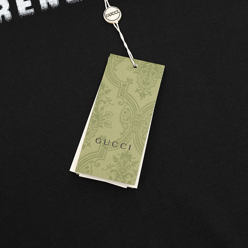 Gucci Gradient Belt Print Heavyweight Cotton T-Shirt 2026