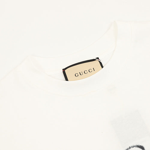 Gucci Gradient Belt Print Heavyweight Cotton T-Shirt 2026