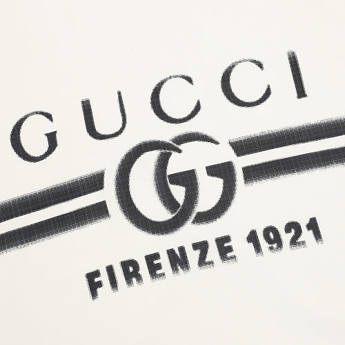 Gucci Gradient Belt Print Heavyweight Cotton T-Shirt 2026