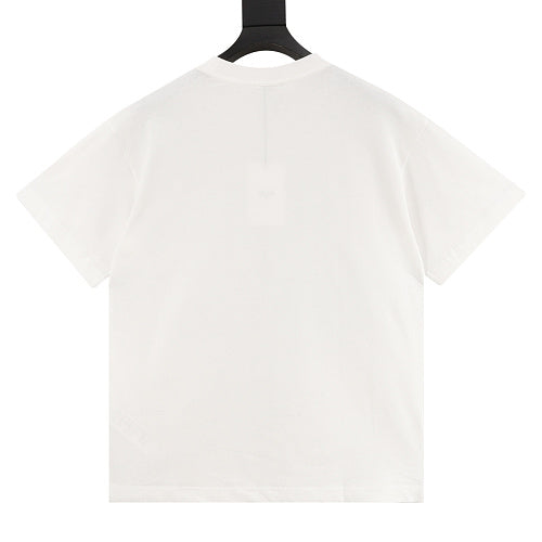 Gucci Double-Image Letter Embroidery Cotton T-Shirt 2026