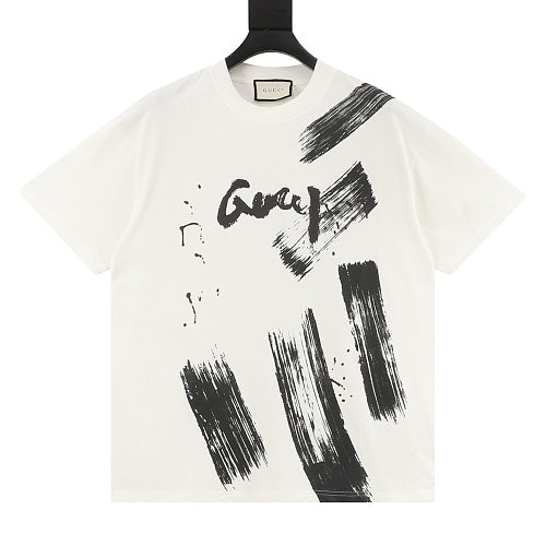 Gucci Double GG Print Gradient Cotton T-Shirt 2026