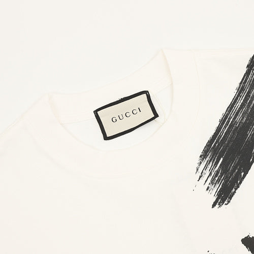 Gucci Double GG Print Gradient Cotton T-Shirt 2026