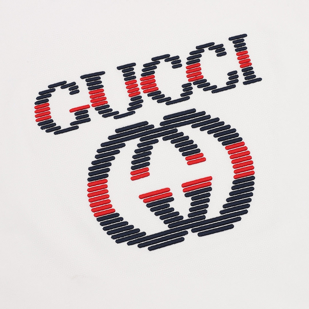 Gucci Contrast-Color Heavyweight Embroidered Cotton T-Shirt 2026
