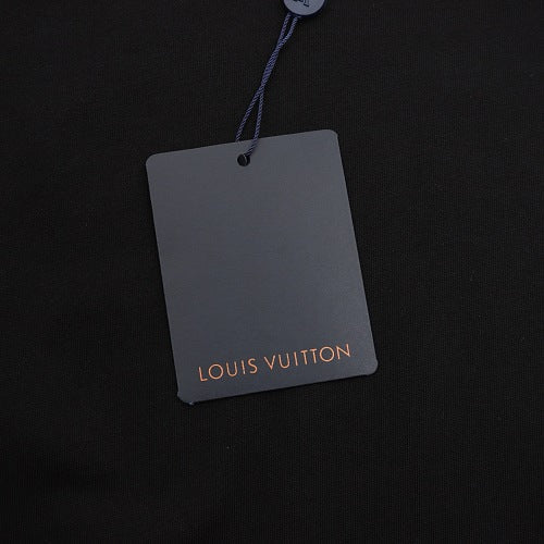 Louis Vuitton LV Two-Tone Embossed Logo Long-Sleeve T-Shirt