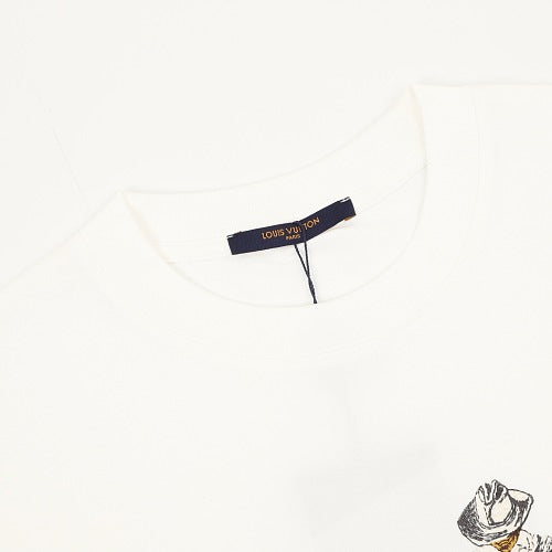 Louis Vuitton 26SS Western Cowboy Embroidered T-Shirt