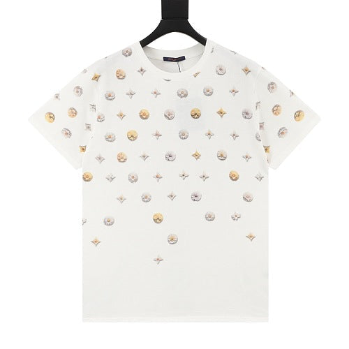 Louis Vuitton 26ss Daisy Print Short-Sleeve T-Shirt