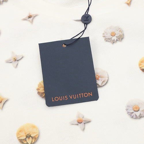 Louis Vuitton 26ss Daisy Print Short-Sleeve T-Shirt