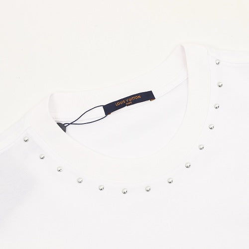 Louis Vuitton 26SS Studded Logo T-Shirt