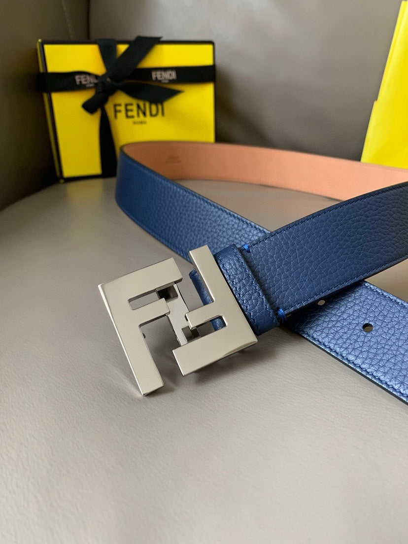 Fendi Men's FF Zucca Monogram Belt – Luxury Canvas & Leather