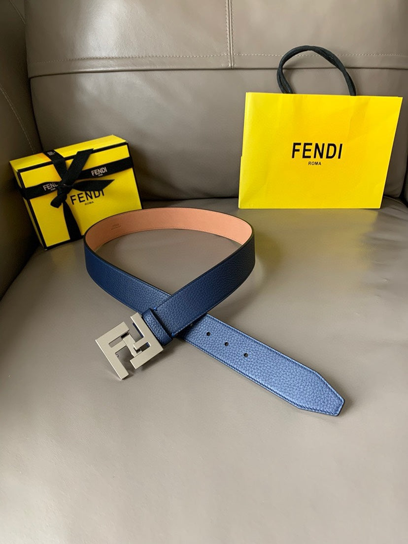 Fendi Men's FF Zucca Monogram Belt – Luxury Canvas & Leather