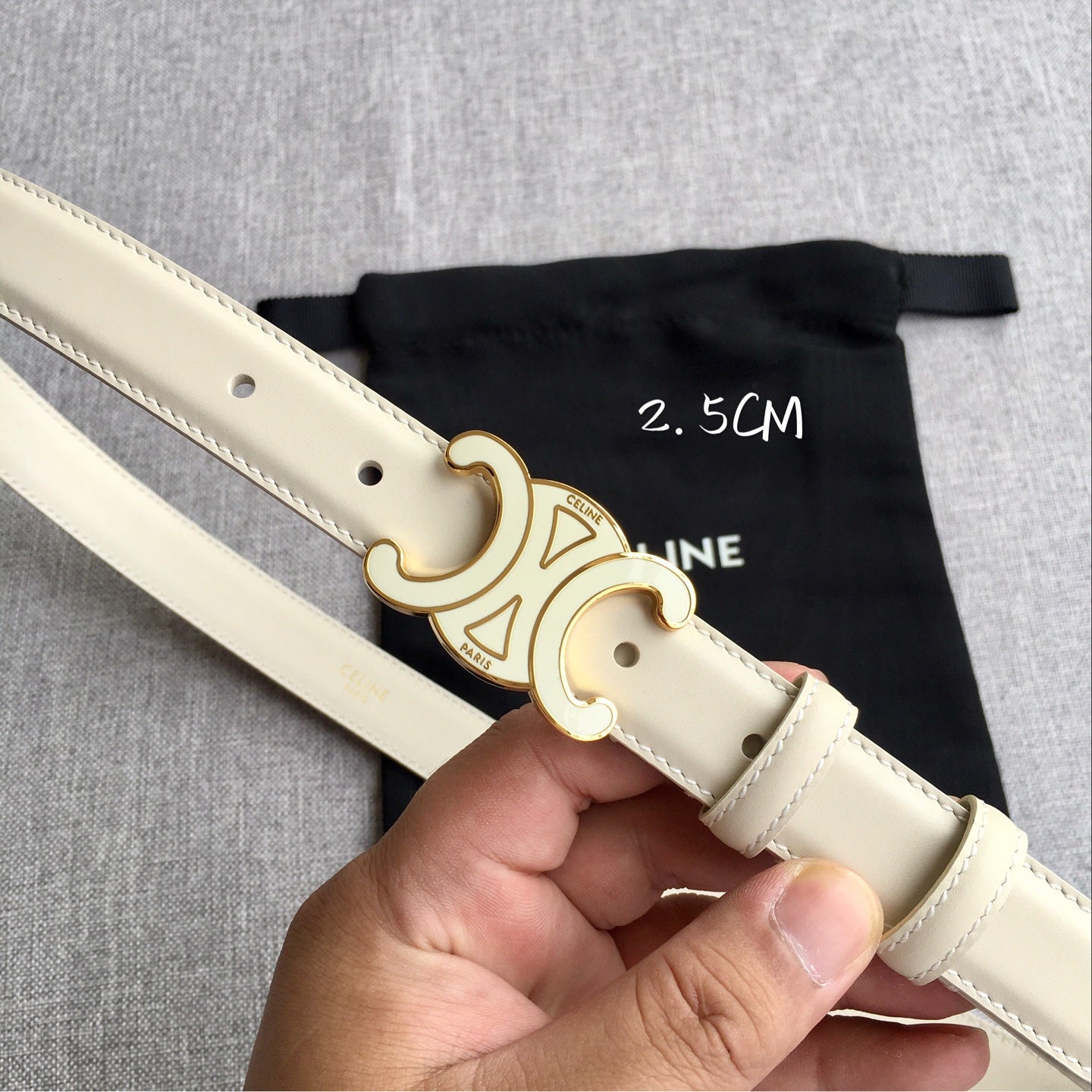 The Triomphe Belt – Celine's Iconic Parisian Statement Piece