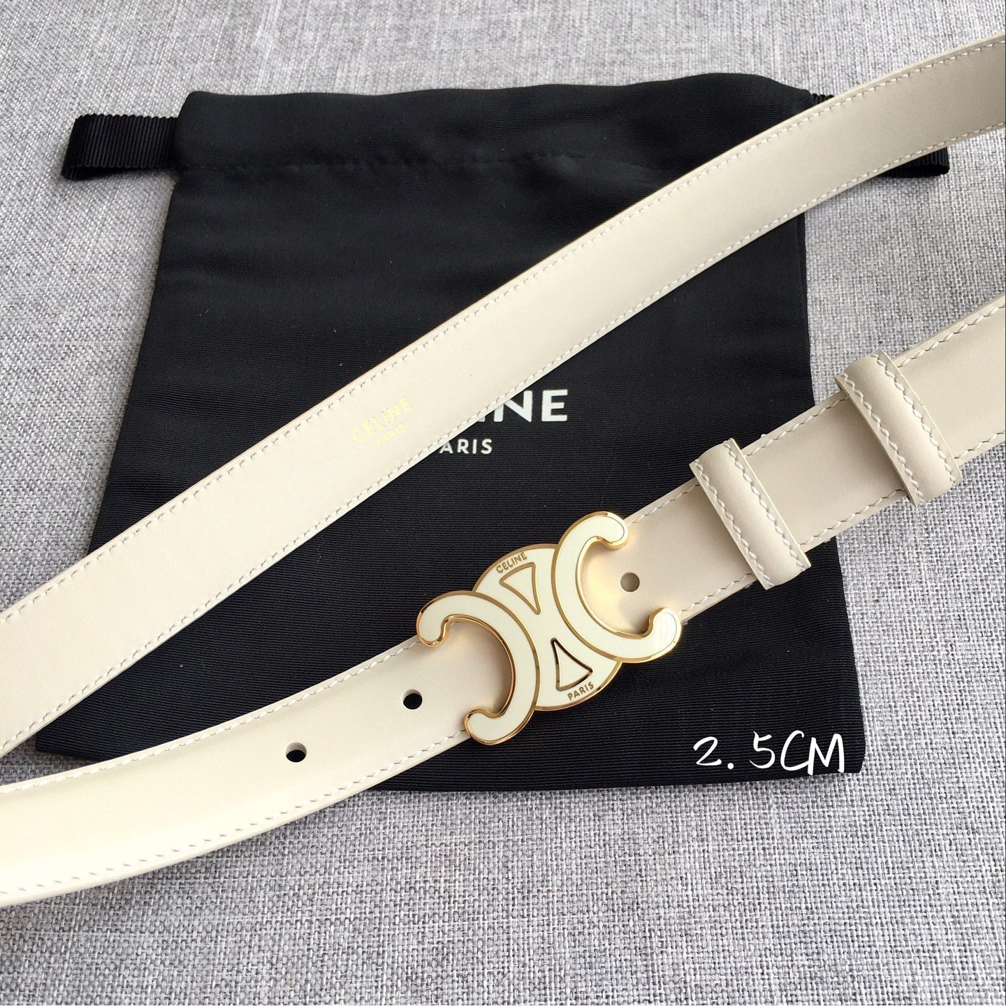 The Triomphe Belt – Celine's Iconic Parisian Statement Piece
